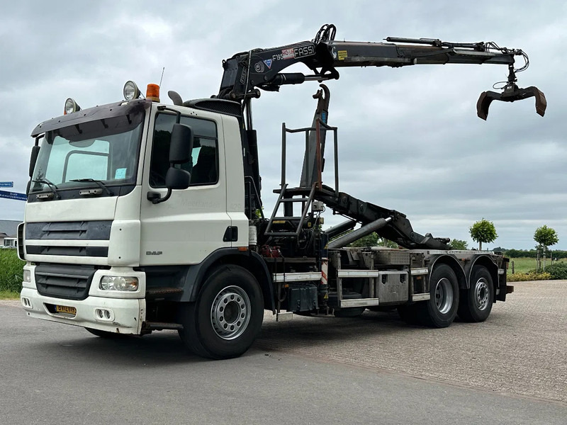 DAF CF 75 //250 !!KRAAN/HAAK!! RADIO REMOTE!! - Horgos rakodó teherautó, Darus autó: 5 kép. DAF CF 75 //250 !!KRAAN/HAAK!! RADIO REMOTE!! - Horgos rakodó teherautó, Darus autó: 5 kép.
