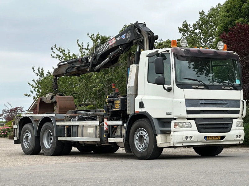DAF CF 75 //250 !!KRAAN/HAAK!! RADIO REMOTE!! - Horgos rakodó teherautó, Darus autó: 2 kép. DAF CF 75 //250 !!KRAAN/HAAK!! RADIO REMOTE!! - Horgos rakodó teherautó, Darus autó: 2 kép.