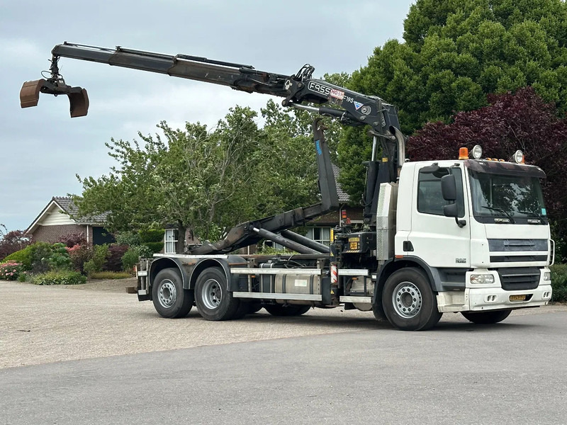 DAF CF 75 //250 !!KRAAN/HAAK!! RADIO REMOTE!! - Horgos rakodó teherautó, Darus autó: 3 kép. DAF CF 75 //250 !!KRAAN/HAAK!! RADIO REMOTE!! - Horgos rakodó teherautó, Darus autó: 3 kép.