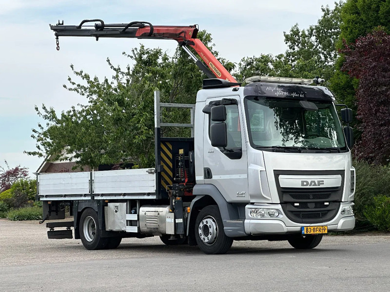 DAF LF 180 KRAAN/CRANE/GRUE!!EURO6!!TOP! - Darus autó: 1 kép. DAF LF 180 KRAAN/CRANE/GRUE!!EURO6!!TOP! - Darus autó: 1 kép.