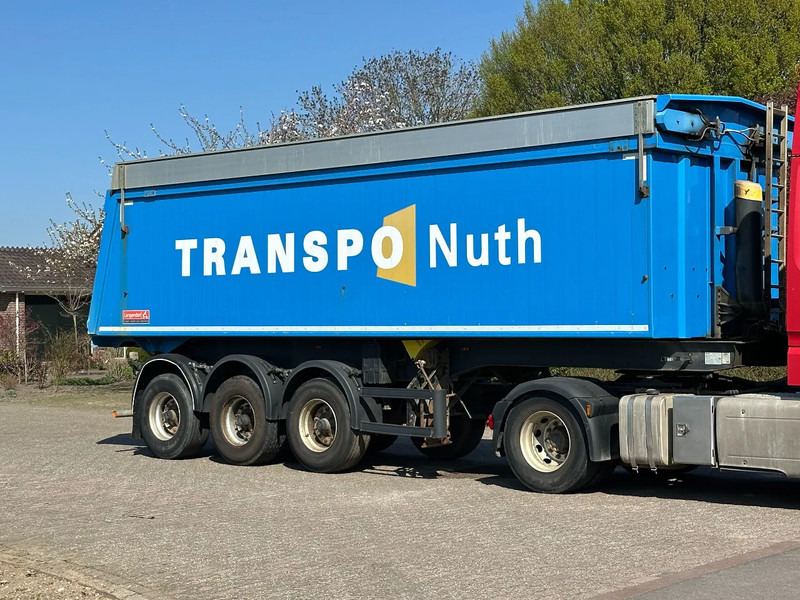 Langendorf SK24 KIPPER/TIPPER MILIEU KLEPPEN!!STUURAS/STEERING AXLE! - Félpótkocsi billenőplatós: 2 kép. Langendorf SK24 KIPPER/TIPPER MILIEU KLEPPEN!!STUURAS/STEERING AXLE! - Félpótkocsi billenőplatós: 2 kép.