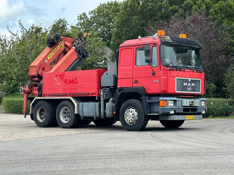 MAN F16 25.502 V10 PALFINGER PK52000 52TM CRANE/GRUE/WINCH!! ELECTRO PACK!!6x4!! - Darus autó: 5 kép. MAN F16 25.502 V10 PALFINGER PK52000 52TM CRANE/GRUE/WINCH!! ELECTRO PACK!!6x4!! - Darus autó: 5 kép.