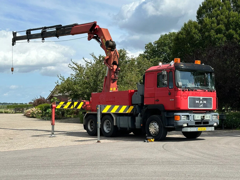 MAN F16 25.502 V10 PALFINGER PK52000 52TM CRANE/GRUE/WINCH!! ELECTRO PACK!!6x4!! - Darus autó: 3 kép. MAN F16 25.502 V10 PALFINGER PK52000 52TM CRANE/GRUE/WINCH!! ELECTRO PACK!!6x4!! - Darus autó: 3 kép.
