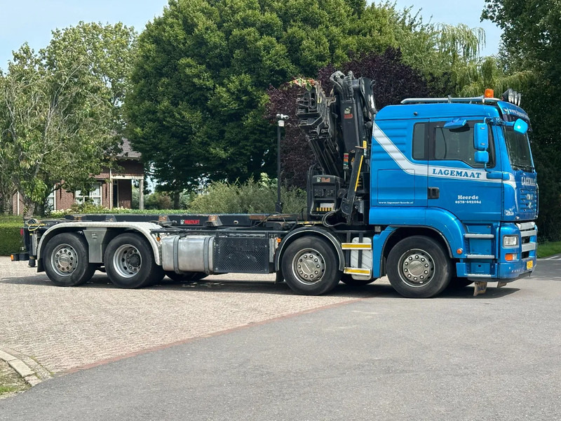 MAN TGA 35.440 8x2 HIAB 37TM!!RADIO REMOTE/CONTAINER SYSTEM! - Teherautó - kábelrendszer, Darus autó: 5 kép. MAN TGA 35.440 8x2 HIAB 37TM!!RADIO REMOTE/CONTAINER SYSTEM! - Teherautó - kábelrendszer, Darus autó: 5 kép.