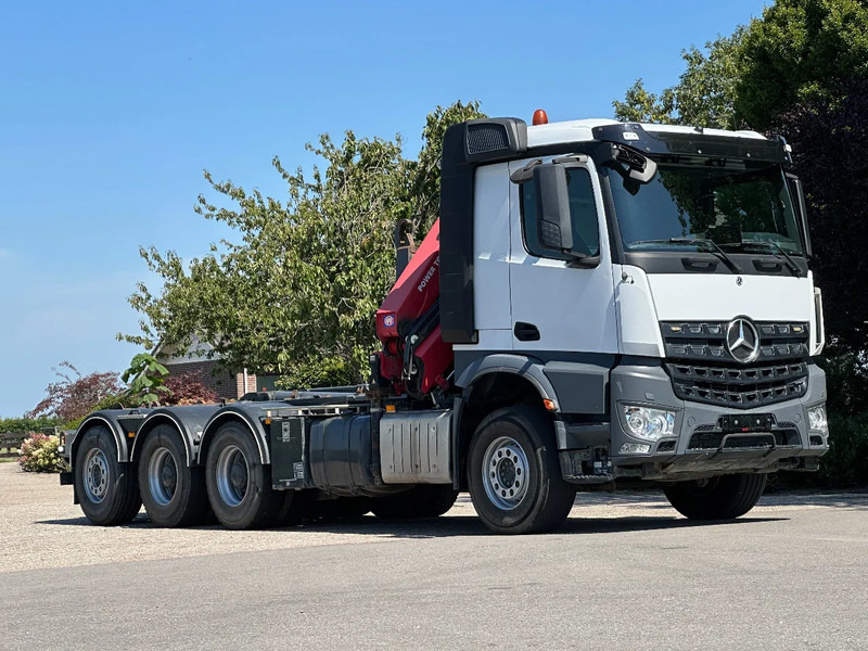 Mercedes-Benz Arocs 3251 8x4 TRIPLE!!28TM KRAAN/HAAK!!EURO6!!TOP! ZERO EMISSIE 2030!! - Horgos rakodó teherautó, Darus autó: 2 kép. Mercedes-Benz Arocs 3251 8x4 TRIPLE!!28TM KRAAN/HAAK!!EURO6!!TOP! ZERO EMISSIE 2030!! - Horgos rakodó teherautó, Darus autó: 2 kép.