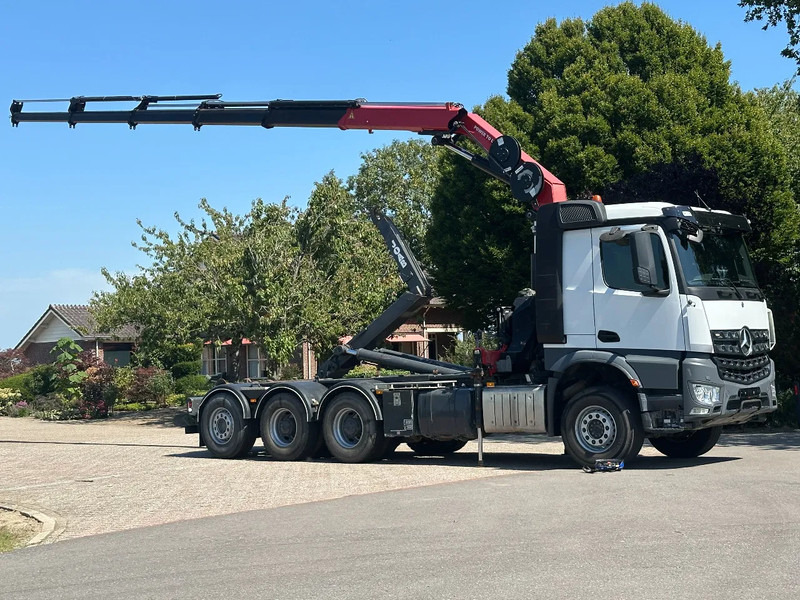 Mercedes-Benz Arocs 3251 8x4 TRIPLE!!28TM KRAAN/HAAK!!EURO6!!TOP! ZERO EMISSIE 2030!! - Horgos rakodó teherautó, Darus autó: 3 kép. Mercedes-Benz Arocs 3251 8x4 TRIPLE!!28TM KRAAN/HAAK!!EURO6!!TOP! ZERO EMISSIE 2030!! - Horgos rakodó teherautó, Darus autó: 3 kép.