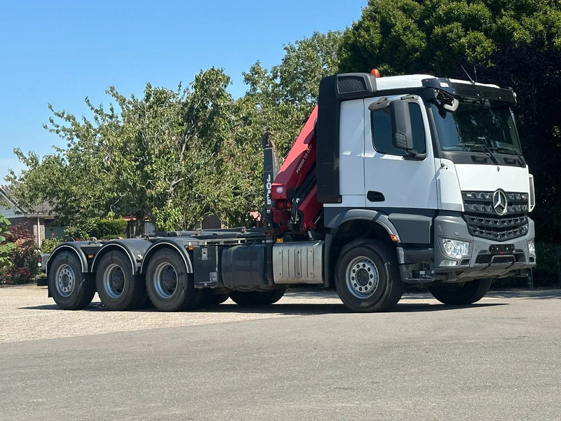 Mercedes-Benz Arocs 3251 8x4 TRIPLE!!28TM KRAAN/HAAK!!EURO6!!TOP! ZERO EMISSIE 2030!! - Horgos rakodó teherautó, Darus autó: 4 kép. Mercedes-Benz Arocs 3251 8x4 TRIPLE!!28TM KRAAN/HAAK!!EURO6!!TOP! ZERO EMISSIE 2030!! - Horgos rakodó teherautó, Darus autó: 4 kép.