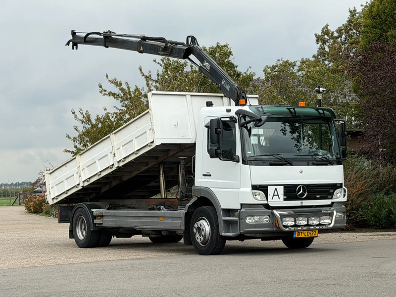 Mercedes-Benz Atego 1218 KRAAN/KIPPER!!MANUELL!! - Billenőplatós teherautó, Darus autó: 3 kép. Mercedes-Benz Atego 1218 KRAAN/KIPPER!!MANUELL!! - Billenőplatós teherautó, Darus autó: 3 kép.
