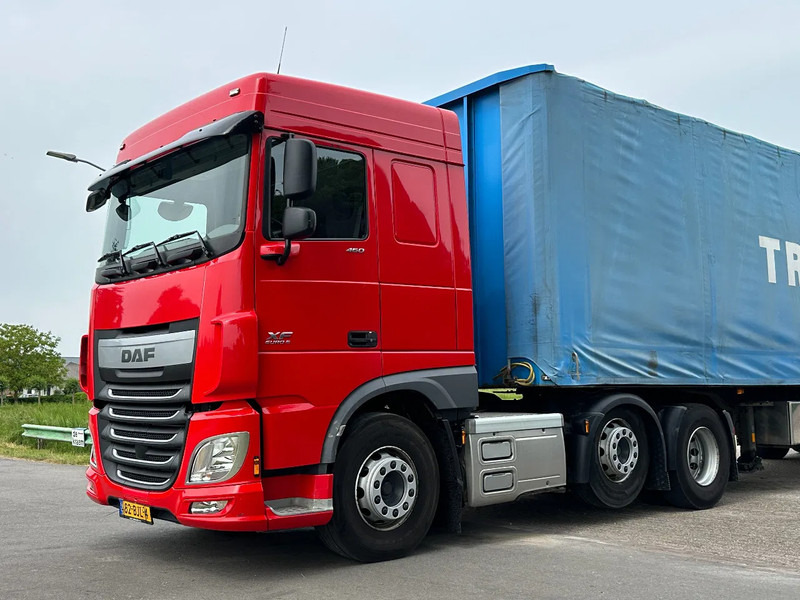 DAF XF 460 !!6x2!! 182DKM!! euro6!!NL TRUCK 1 owner!!PTO!! - Nyergesvontató: 3 kép. DAF XF 460 !!6x2!! 182DKM!! euro6!!NL TRUCK 1 owner!!PTO!! - Nyergesvontató: 3 kép.