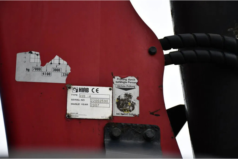 Nyergesvontató MAN TGA 26.480 6x4 TRUCK/TRACTOR! CRANE/KRAN/GRUE HIAB 22TM!!: 17 kép.