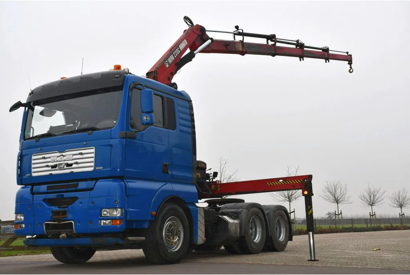 MAN TGA 26.480 6x4 TRUCK/TRACTOR! CRANE/KRAN/GRUE HIAB 22TM!! - Nyergesvontató: 5 kép. MAN TGA 26.480 6x4 TRUCK/TRACTOR! CRANE/KRAN/GRUE HIAB 22TM!! - Nyergesvontató: 5 kép.