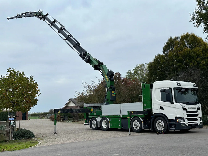 Scania G500 NGS 8X2 !!EURO6!!21DKM!! 2022!! PALFINGER 65TM/JIB/LIER/WINCH!!TOP!!ROOF/DACH/MONTAGE!!MANUTENTION!! CRANE!!GRUE!! - Darus autó: 3 kép. Scania G500 NGS 8X2 !!EURO6!!21DKM!! 2022!! PALFINGER 65TM/JIB/LIER/WINCH!!TOP!!ROOF/DACH/MONTAGE!!MANUTENTION!! CRANE!!GRUE!! - Darus autó: 3 kép.