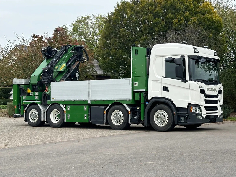 Scania G500 NGS 8X2 !!EURO6!!21DKM!! 2022!! PALFINGER 65TM/JIB/LIER/WINCH!!TOP!!ROOF/DACH/MONTAGE!!MANUTENTION!! CRANE!!GRUE!! - Darus autó: 5 kép. Scania G500 NGS 8X2 !!EURO6!!21DKM!! 2022!! PALFINGER 65TM/JIB/LIER/WINCH!!TOP!!ROOF/DACH/MONTAGE!!MANUTENTION!! CRANE!!GRUE!! - Darus autó: 5 kép.