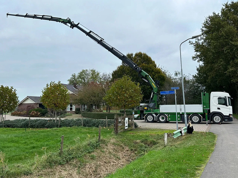 Scania G500 NGS 8X2 !!EURO6!!21DKM!! 2022!! PALFINGER 65TM/JIB/LIER/WINCH!!TOP!!ROOF/DACH/MONTAGE!!MANUTENTION!! CRANE!!GRUE!! - Darus autó: 4 kép. Scania G500 NGS 8X2 !!EURO6!!21DKM!! 2022!! PALFINGER 65TM/JIB/LIER/WINCH!!TOP!!ROOF/DACH/MONTAGE!!MANUTENTION!! CRANE!!GRUE!! - Darus autó: 4 kép.