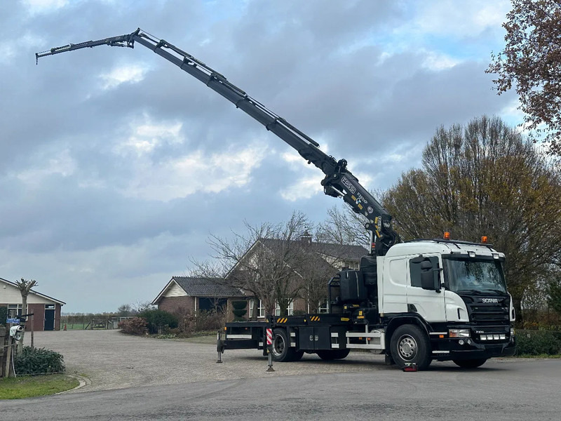 Scania P230 36tm KRAAN+JIB+LIER/WINCH+EURO5!!ROOF/DACH!!MANUTENTION!! - Darus autó: 3 kép. Scania P230 36tm KRAAN+JIB+LIER/WINCH+EURO5!!ROOF/DACH!!MANUTENTION!! - Darus autó: 3 kép.