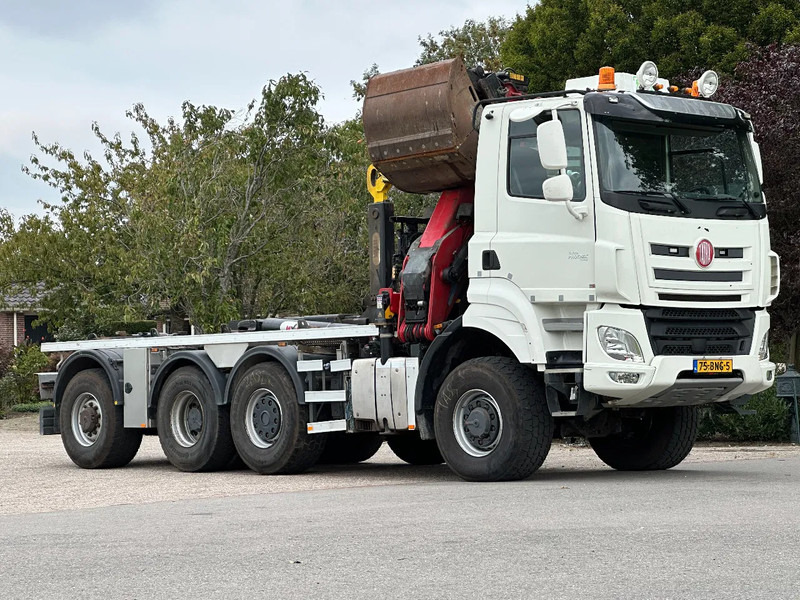 Tatra PR 4342 WIDESPREAD !! 8x6 !!Z-KRAAN/HAAK!! EURO6!!RADIO REMOTE!!2019!!ZERO-EMISSIE 01-01-2030!! - Horgos rakodó teherautó, Darus autó: 4 kép. Tatra PR 4342 WIDESPREAD !! 8x6 !!Z-KRAAN/HAAK!! EURO6!!RADIO REMOTE!!2019!!ZERO-EMISSIE 01-01-2030!! - Horgos rakodó teherautó, Darus autó: 4 kép.