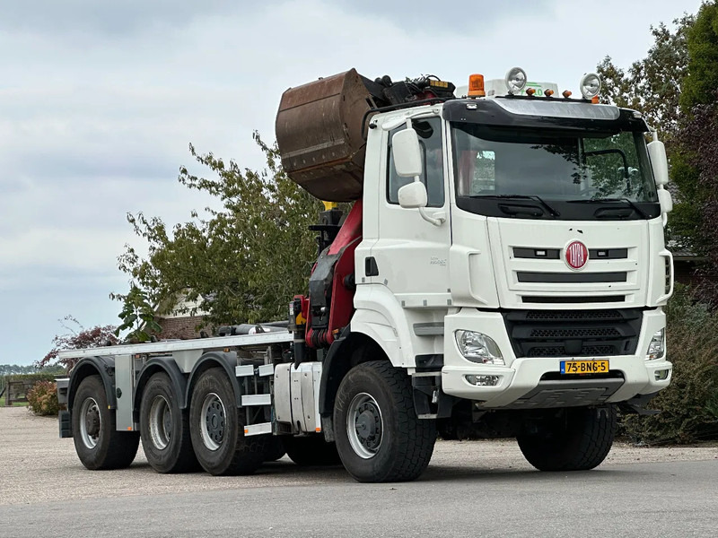 Tatra PR 4342 WIDESPREAD !! 8x6 !!Z-KRAAN/HAAK!! EURO6!!RADIO REMOTE!!2019!!ZERO-EMISSIE 01-01-2030!! - Horgos rakodó teherautó, Darus autó: 2 kép. Tatra PR 4342 WIDESPREAD !! 8x6 !!Z-KRAAN/HAAK!! EURO6!!RADIO REMOTE!!2019!!ZERO-EMISSIE 01-01-2030!! - Horgos rakodó teherautó, Darus autó: 2 kép.