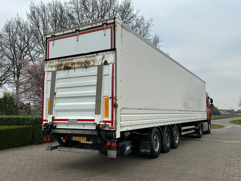 Van Hool 3 assige kasten trailer LBW/LAADKLEP 2500kg - Félpótkocsi dobozos: 5 kép. Van Hool 3 assige kasten trailer LBW/LAADKLEP 2500kg - Félpótkocsi dobozos: 5 kép.
