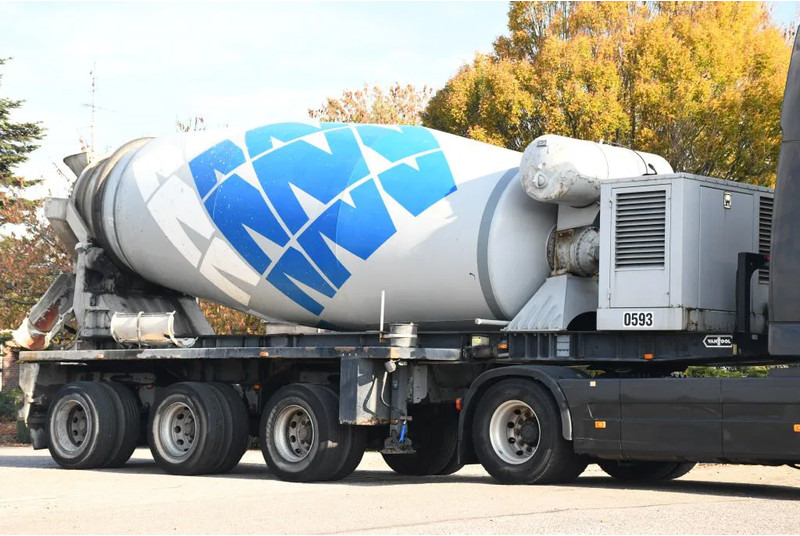 Van Hool KARRENA 15m3 MIXER!!MOTOR!!OWN ENGINE!! - Betonkeverő félpótkocsi: 1 kép. Van Hool KARRENA 15m3 MIXER!!MOTOR!!OWN ENGINE!! - Betonkeverő félpótkocsi: 1 kép.