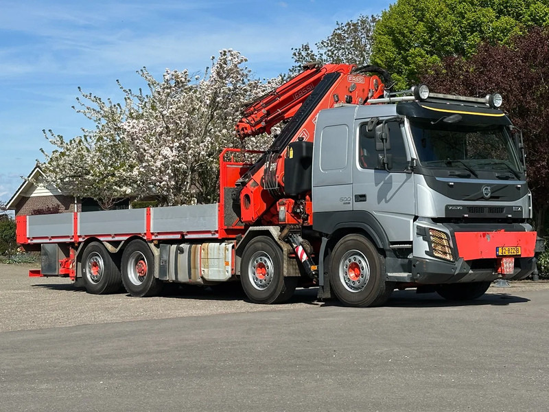 Darus autó Volvo FMX 500 8X2!!FASSI 71TM!!FLY-JIB!!2017!!EURO6!!202TKM!!FRONTSTAMPS!!: 7 kép.