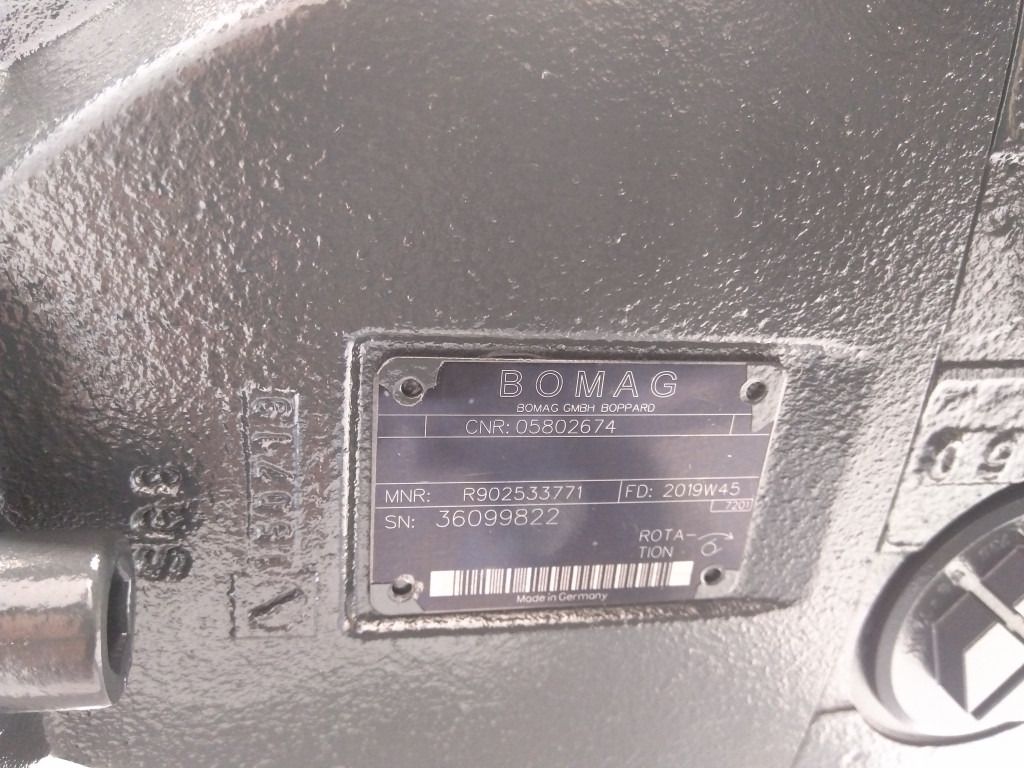 Bomag 05802674 - R902533771 - Hidraulikus szivattyú - Építőipari gépek: 5 kép. Bomag 05802674 - R902533771 - Hidraulikus szivattyú - Építőipari gépek: 5 kép.