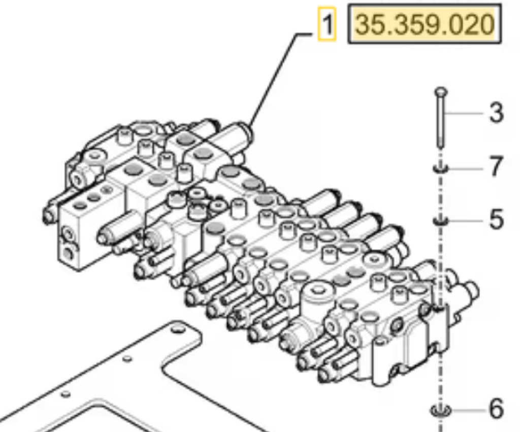 Case 31M9-10112 - Hidraulikus szelep - Építőipari gépek: 1 kép. Case 31M9-10112 - Hidraulikus szelep - Építőipari gépek: 1 kép.