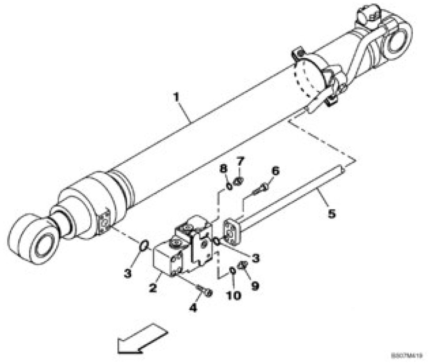 Case KNV1621 - Hidraulikus henger - Mezőgazdasági gépek: 1 kép. Case KNV1621 - Hidraulikus henger - Mezőgazdasági gépek: 1 kép.