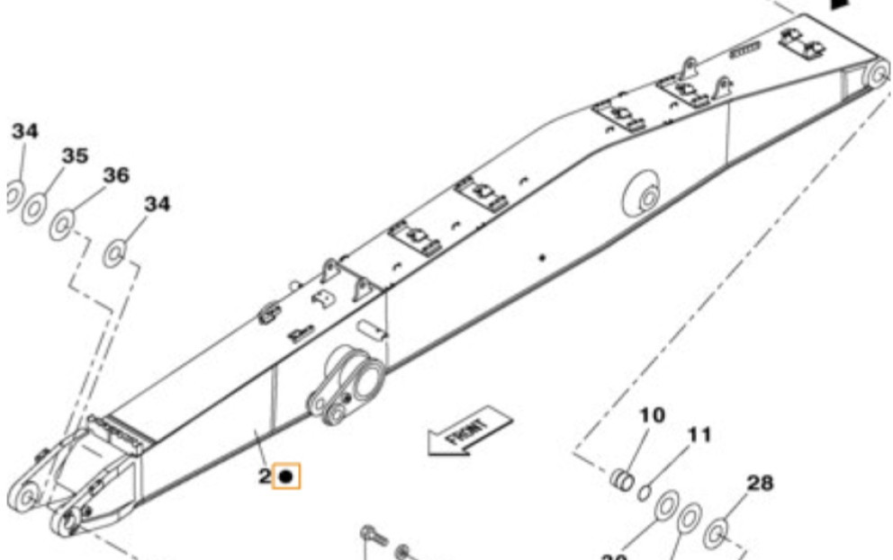 Case KRV34051 - Hidraulikus henger - Építőipari gépek: 1 kép. Case KRV34051 - Hidraulikus henger - Építőipari gépek: 1 kép.