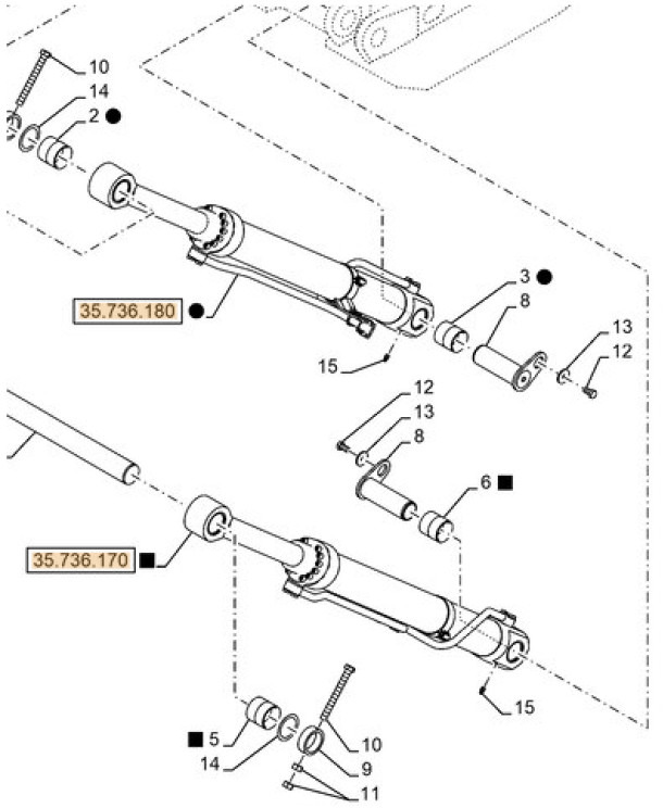 Case KWV14460 - KWV14460 LH - Hidraulikus henger - Építőipari gépek: 1 kép. Case KWV14460 - KWV14460 LH - Hidraulikus henger - Építőipari gépek: 1 kép.