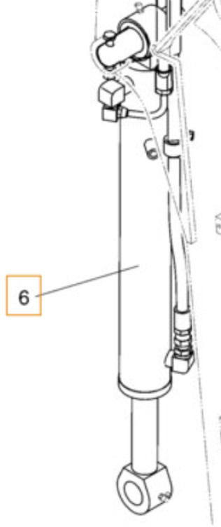 Case PY01V00070F1 - Hidraulikus henger - Építőipari gépek: 2 kép. Case PY01V00070F1 - Hidraulikus henger - Építőipari gépek: 2 kép.