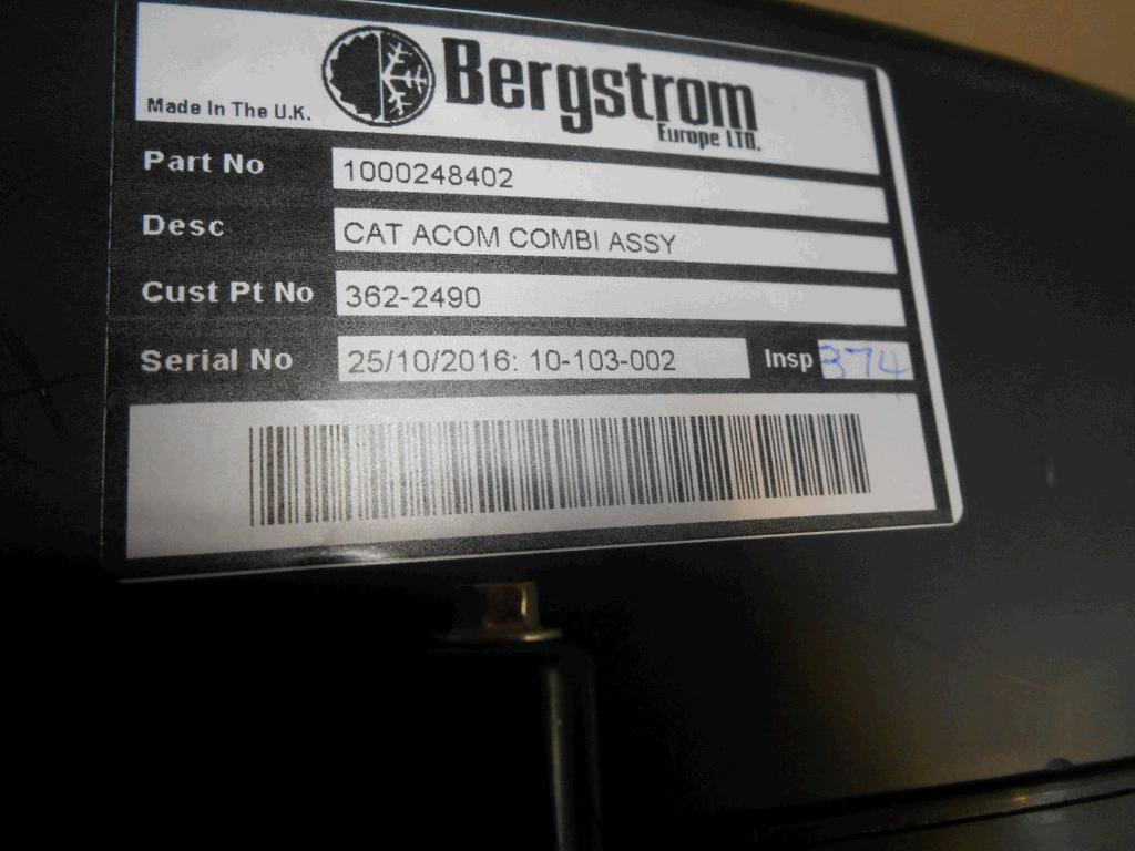 Caterpillar 3622490 - Klíma alkatrész - Építőipari gépek: 4 kép. Caterpillar 3622490 - Klíma alkatrész - Építőipari gépek: 4 kép.