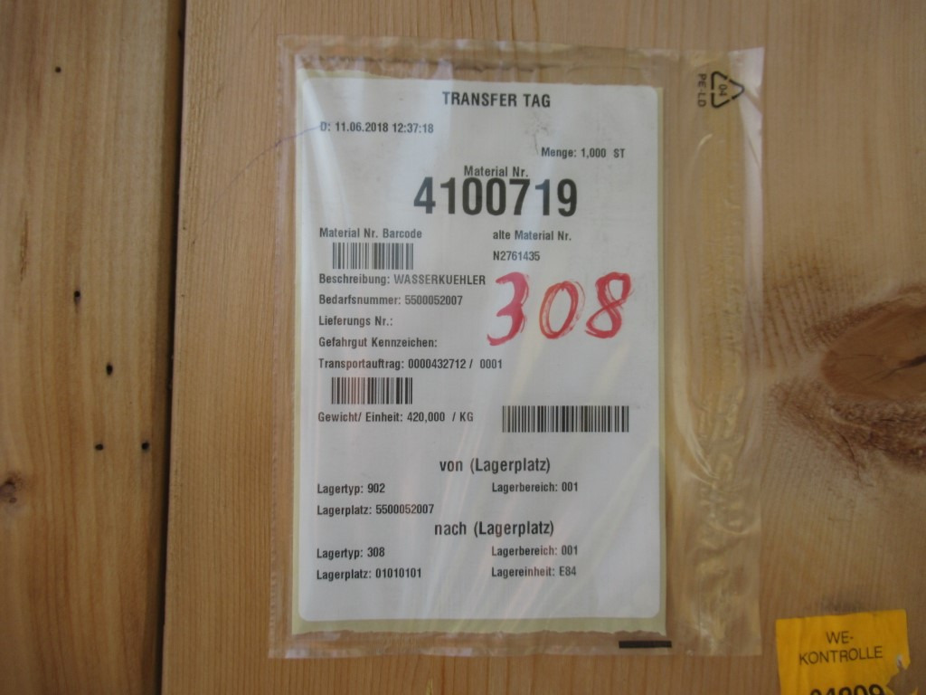 Caterpillar 4100719 - 5340579 - Radiátor - Építőipari gépek: 3 kép. Caterpillar 4100719 - 5340579 - Radiátor - Építőipari gépek: 3 kép.