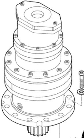New Holland 152403282 - Fordító motor - Építőipari gépek: 1 kép. New Holland 152403282 - Fordító motor - Építőipari gépek: 1 kép.