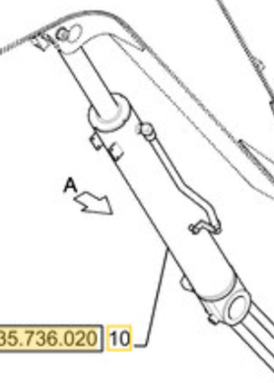 New Holland 31MK-52912CG - Hidraulikus henger - Építőipari gépek: 3 kép. New Holland 31MK-52912CG - Hidraulikus henger - Építőipari gépek: 3 kép.