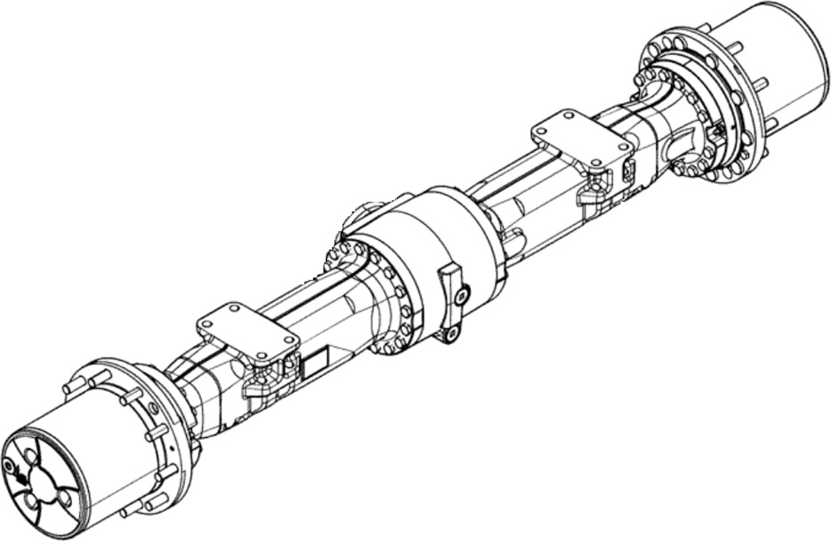 New Holland 84285793 - 4472048230 - Hátsó tengely - Építőipari gépek: 1 kép. New Holland 84285793 - 4472048230 - Hátsó tengely - Építőipari gépek: 1 kép.