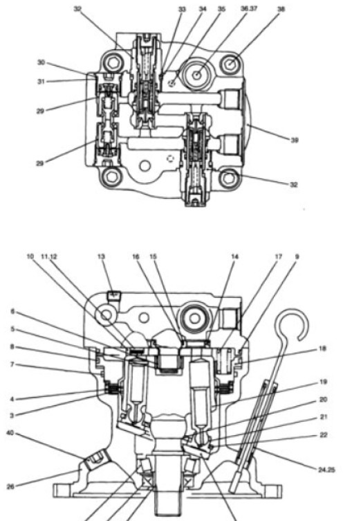 New Holland YT15V00005F2 - YT15V00016F1 - Hidraulikus motor - Mezőgazdasági gépek: 1 kép. New Holland YT15V00005F2 - YT15V00016F1 - Hidraulikus motor - Mezőgazdasági gépek: 1 kép.