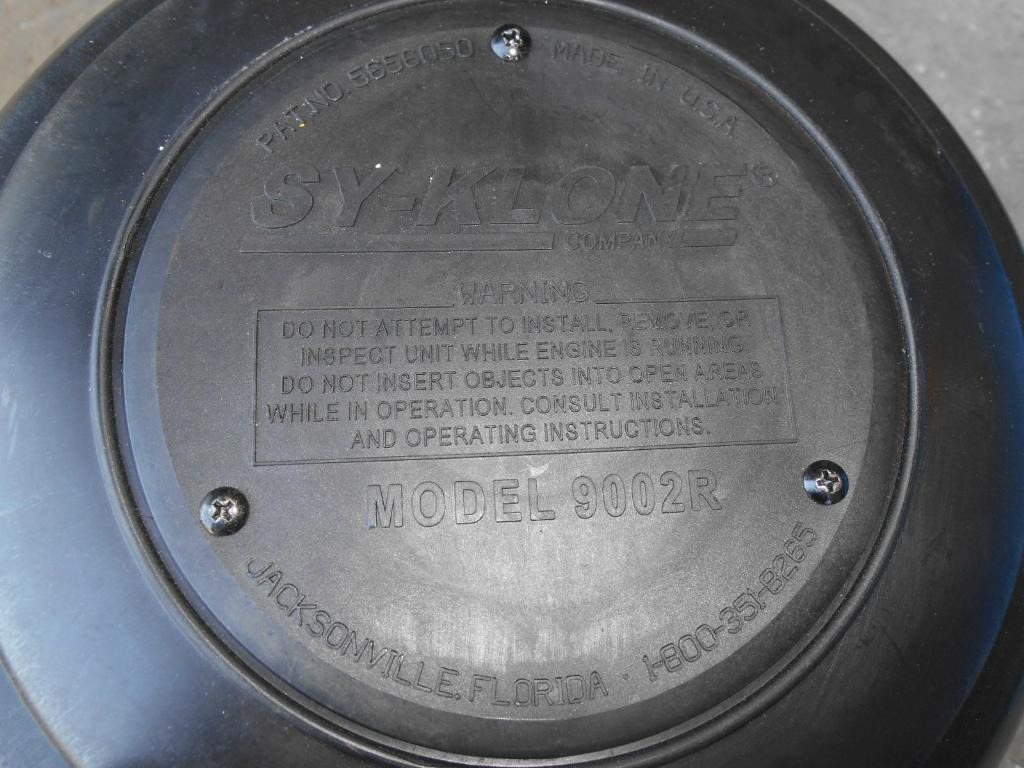 Sy-klone 9002R - - Levegőszűrő - Építőipari gépek: 4 kép. Sy-klone 9002R - - Levegőszűrő - Építőipari gépek: 4 kép.