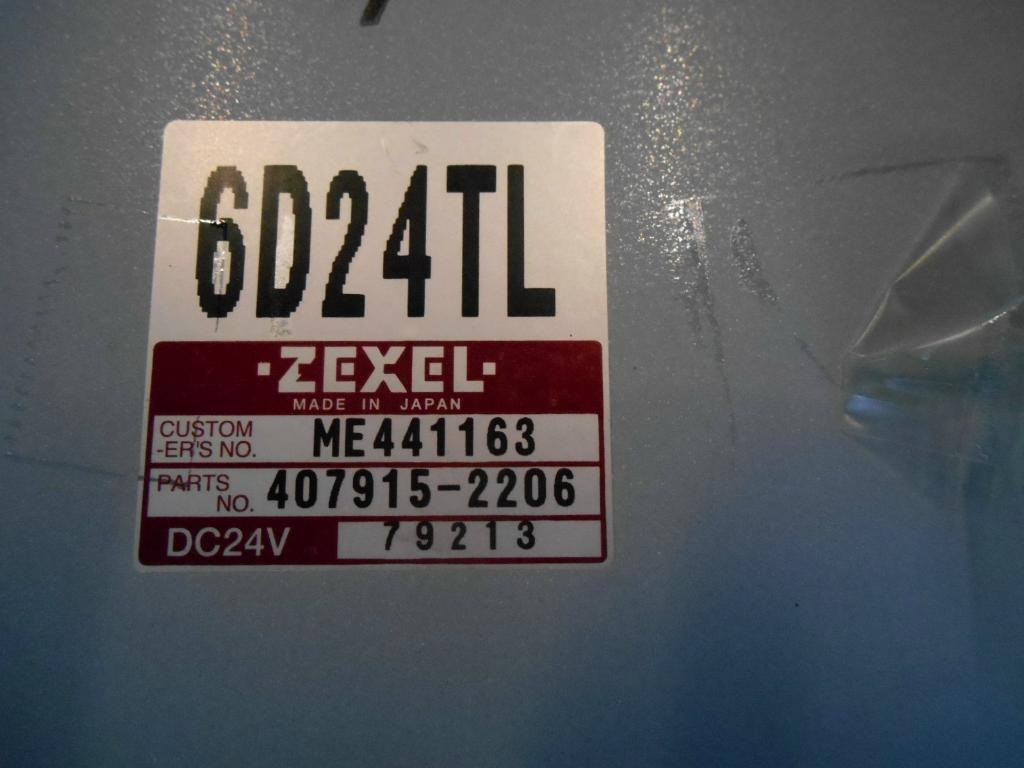Zexel 6D24TL - - Elektromos rendszer - Építőipari gépek: 2 kép. Zexel 6D24TL - - Elektromos rendszer - Építőipari gépek: 2 kép.
