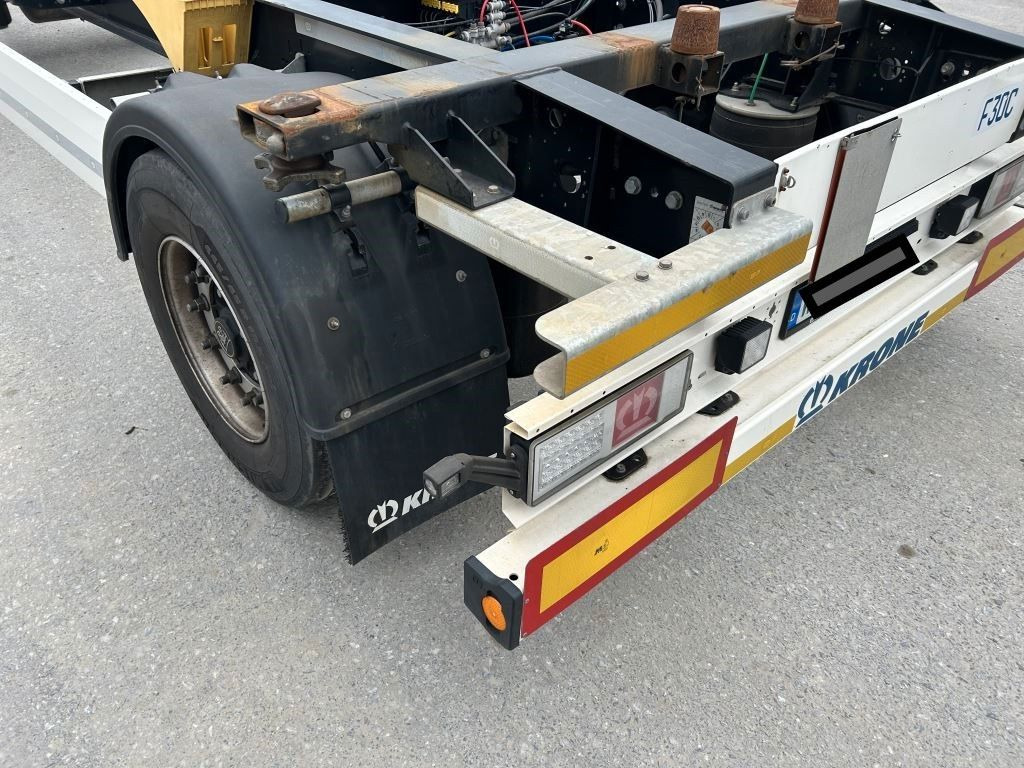 Új Pótkocsi cserefelépítményes Krone 2 Achswechselfahrgestell, Typ: MAXI AZW 18 eL3B7: 9 kép.