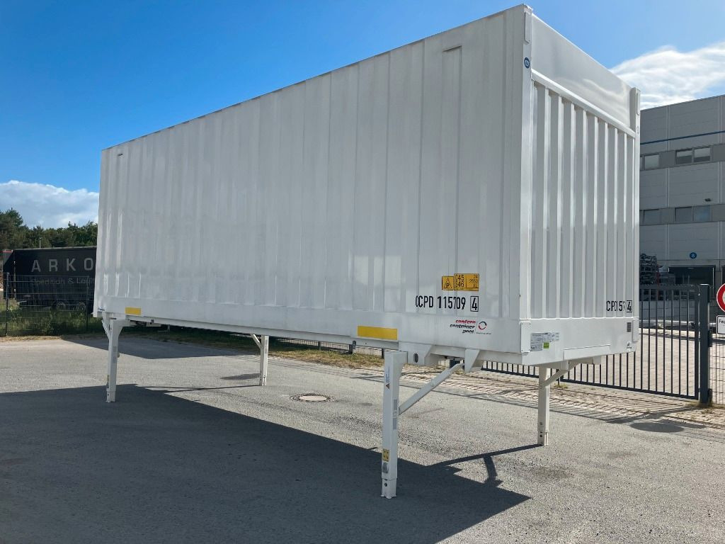 Krone Wechselbrücke Koffer - Doboz felépitmény: 2 kép. Krone Wechselbrücke Koffer - Doboz felépitmény: 2 kép.
