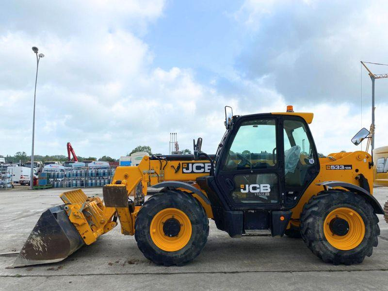 Jcb 533-105 - Teleszkópos rakodó: 2 kép. Jcb 533-105 - Teleszkópos rakodó: 2 kép.