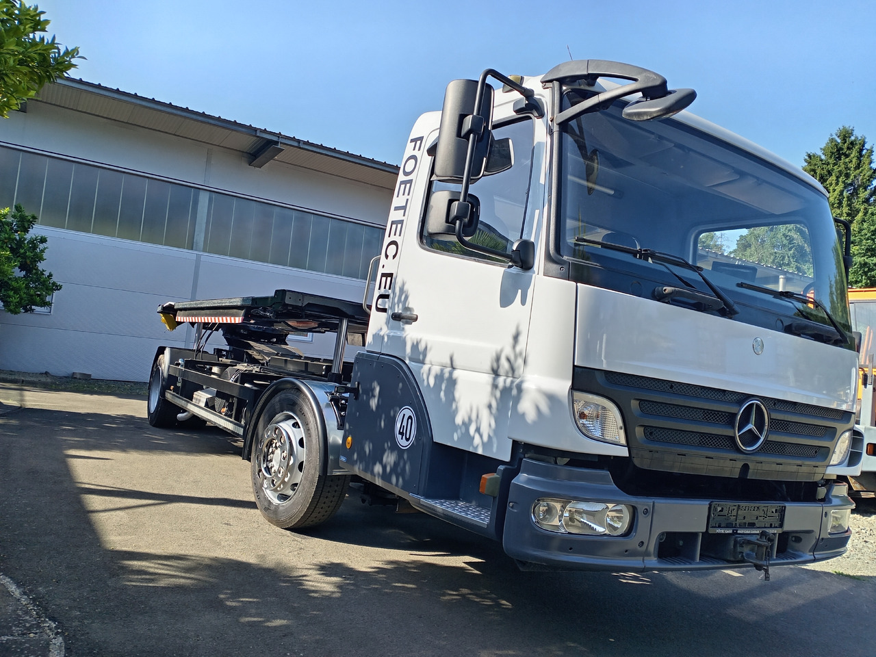 Kamag Wiesel WBH 25/ KB3682 - Cserefelépítményes teherautó: 3 kép. Kamag Wiesel WBH 25/ KB3682 - Cserefelépítményes teherautó: 3 kép.