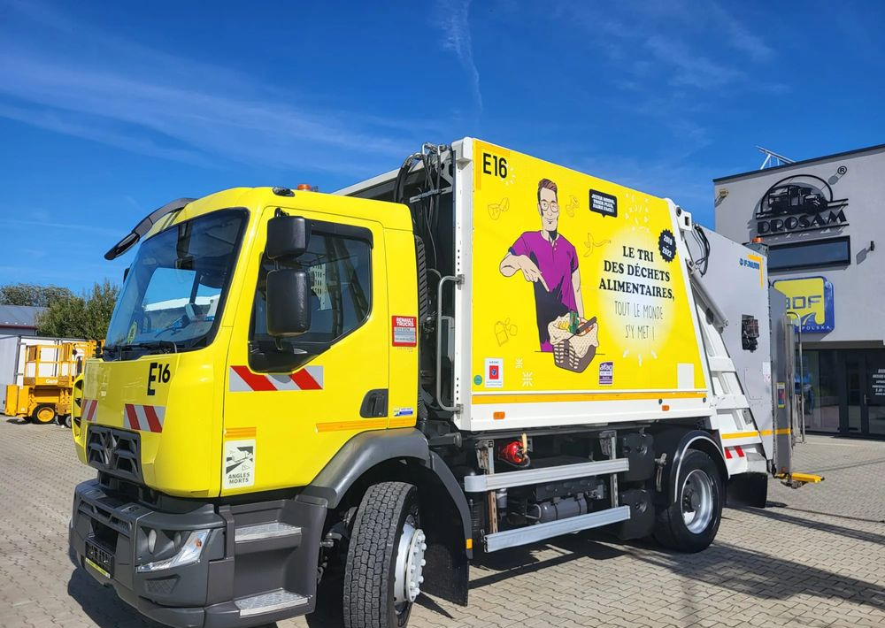 Renault D19 EURO 6 - Szemetesautó: 2 kép. Renault D19 EURO 6 - Szemetesautó: 2 kép.