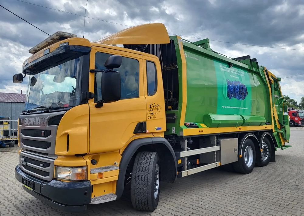 Scania P360 Z HDS - Szemetesautó: 1 kép. Scania P360 Z HDS - Szemetesautó: 1 kép.