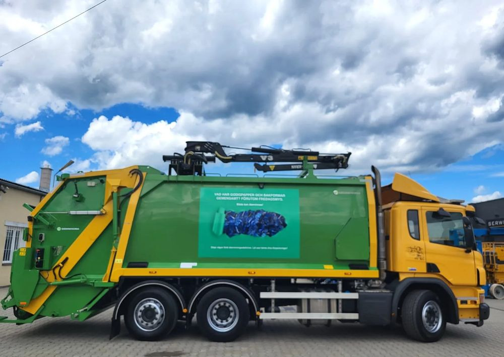Scania P360 Z HDS - Szemetesautó: 4 kép. Scania P360 Z HDS - Szemetesautó: 4 kép.