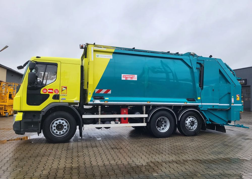 Volvo FE 380 6x2 EURO VI - Szemetesautó: 3 kép. Volvo FE 380 6x2 EURO VI - Szemetesautó: 3 kép.