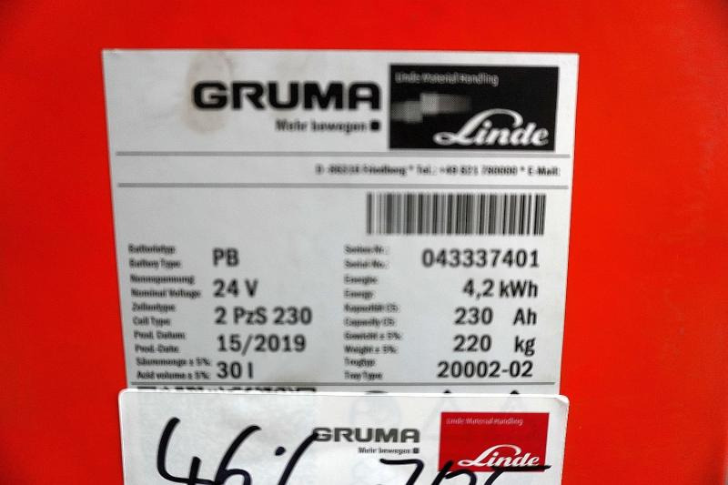 GRUMA 24 Volt 2 PzS 230 Ah - Akkumulátor: 5 kép. GRUMA 24 Volt 2 PzS 230 Ah - Akkumulátor: 5 kép.