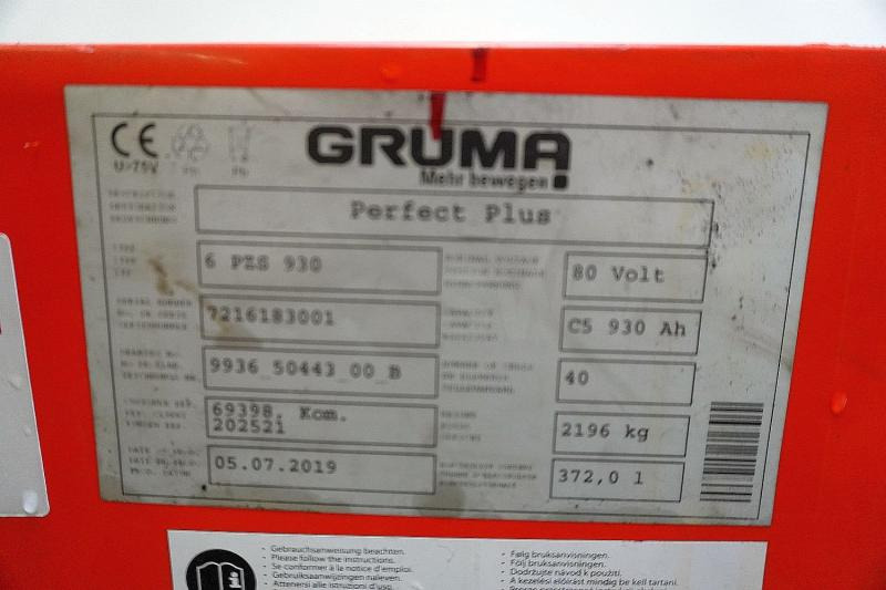 GRUMA 80 Volt 6 PzS 930 Ah - Akkumulátor: 5 kép. GRUMA 80 Volt 6 PzS 930 Ah - Akkumulátor: 5 kép.