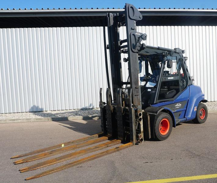 Linde H 80 T/900 EVO 396-03 - Gázüzemű targonca: 1 kép. Linde H 80 T/900 EVO 396-03 - Gázüzemű targonca: 1 kép.