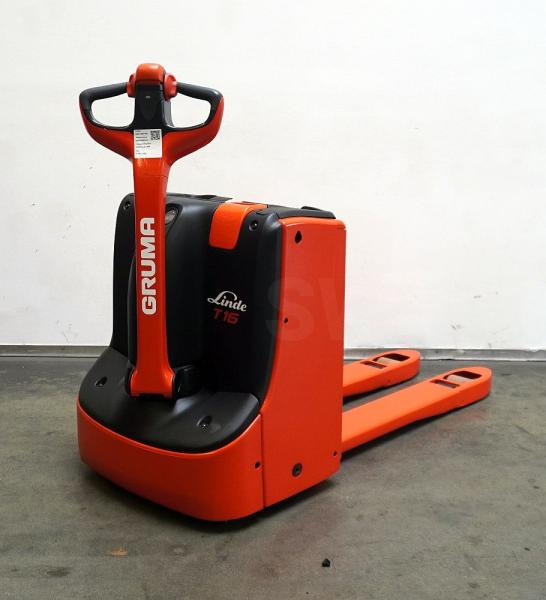Kézi raklapemelő Linde T 16 1152: 1 kép.